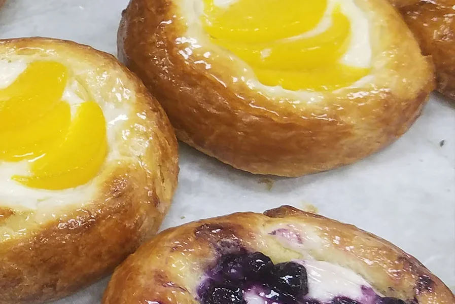 Lemon and Berry Pastries
